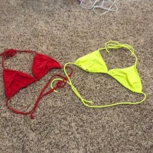 ✨traded✨Swim top bundle
